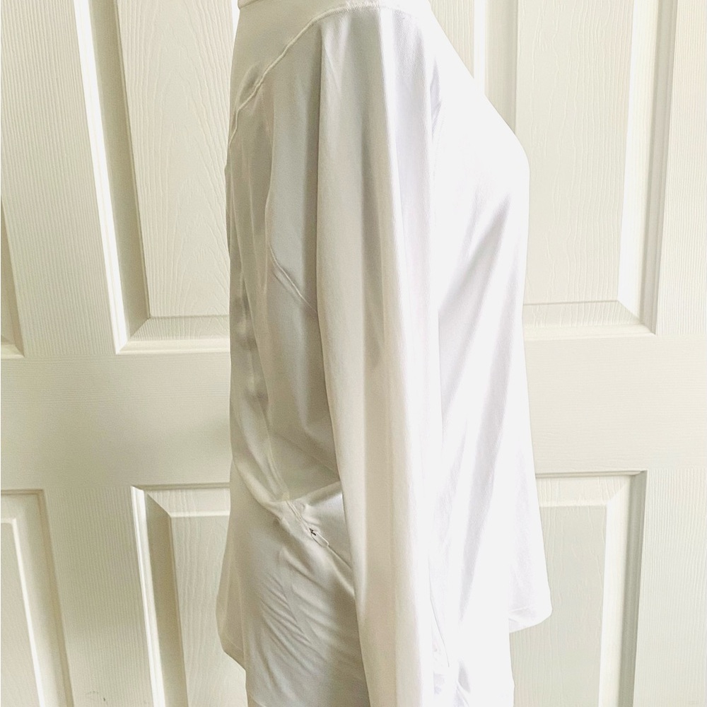 Athleta Sunchaser L/S White Top